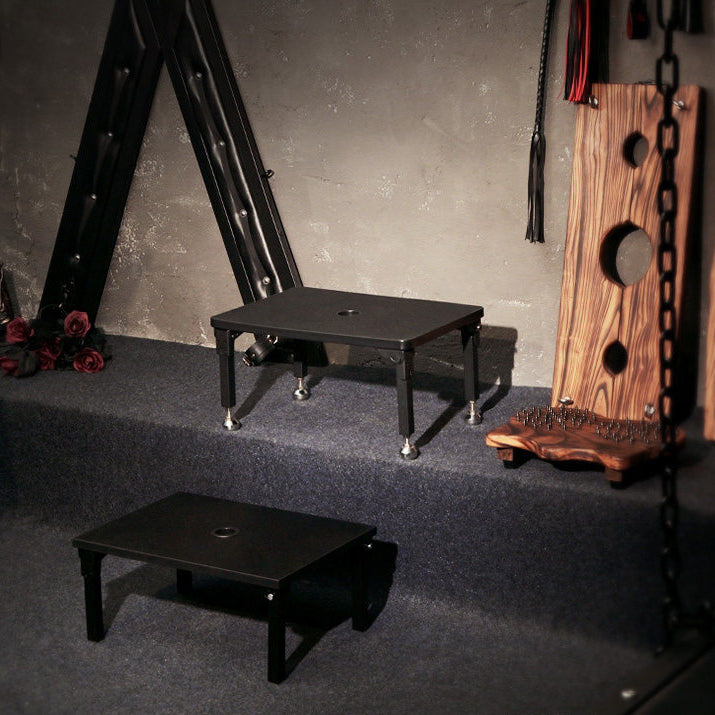 Adjustable BDSM Step Platform with Center Access Opening BF44