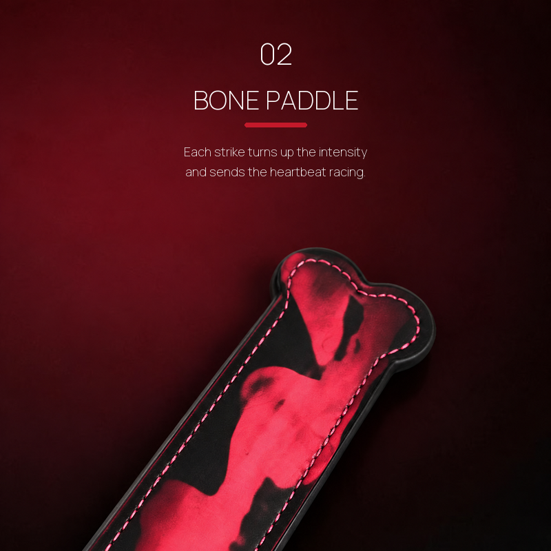 6-Piece Kiss-Print BDSM Bondage Set