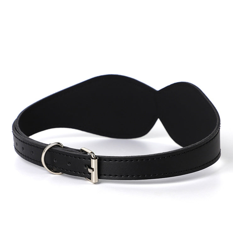 BDSM PU Leather Blindfold Eye Mask