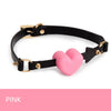 Heart-Shaped BDSM Ball Gag with Arrow-Strap Design BM118