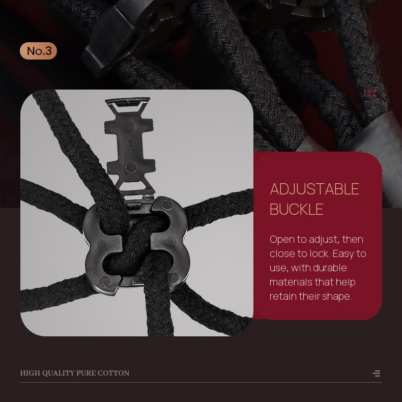 Portable Cotton Rope Bondage Restraint Set