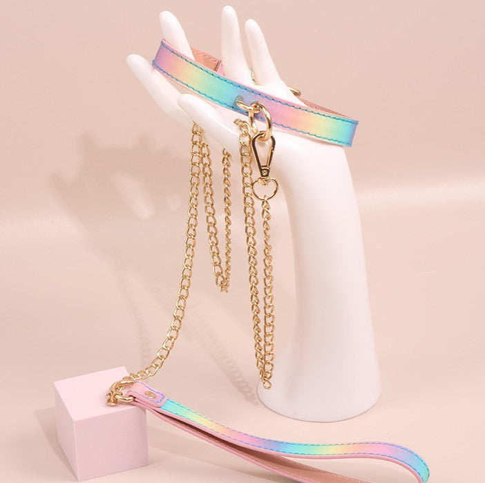 Rainbow 8-Piece BDSM Bondage Set BM113