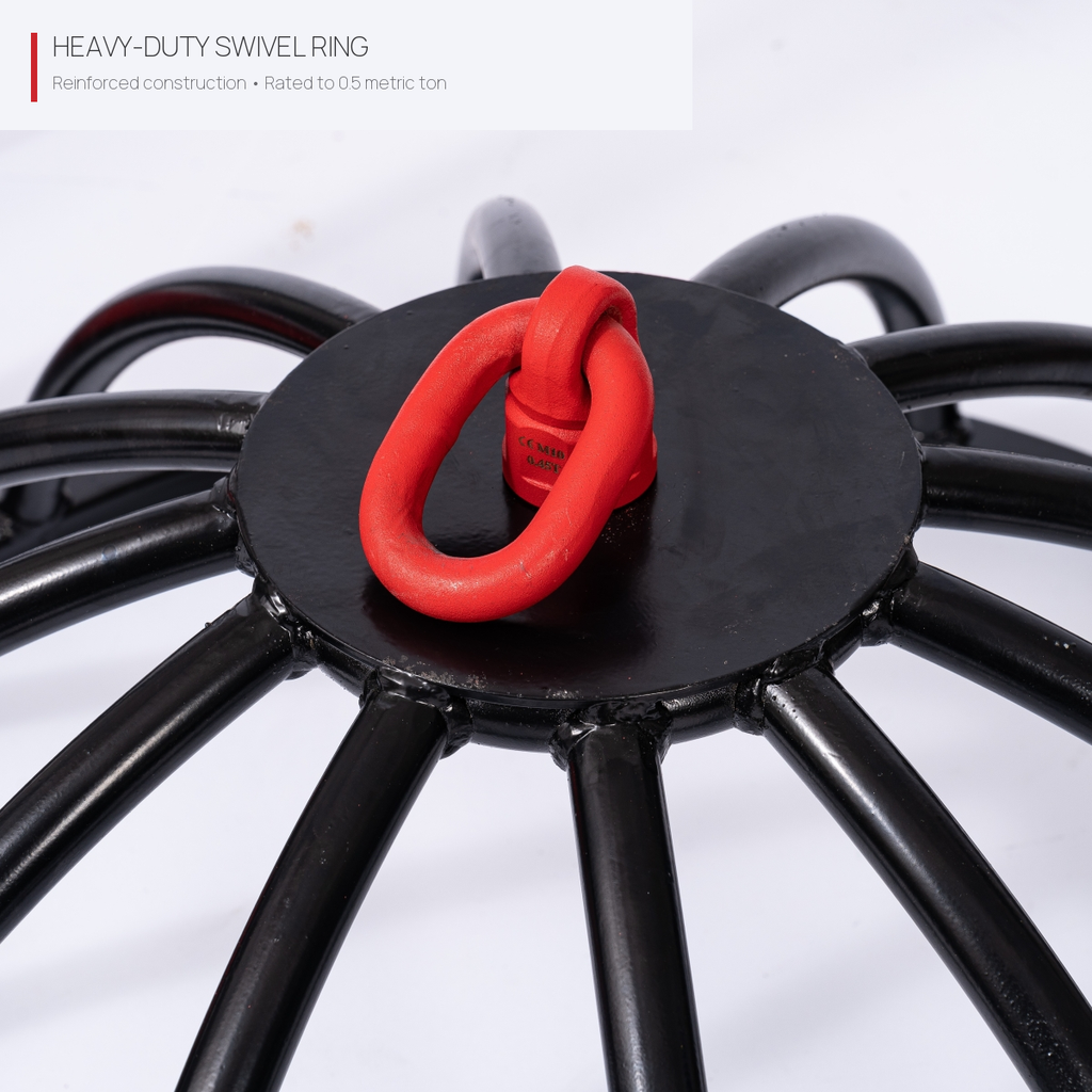 BDSM Hanging Restraint Cage with Swivel Mount BF47
