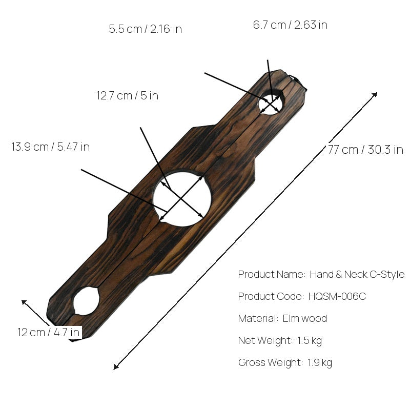 Wooden BDSM Wrist and Neck Stocks