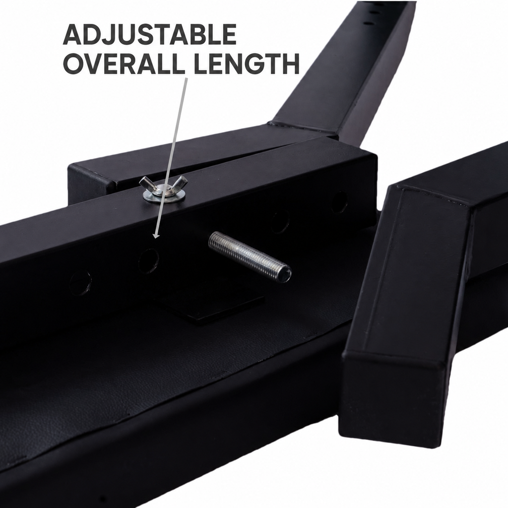 Large Adjustable X-Frame BDSM Restraint Bench