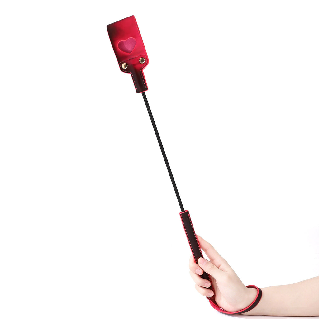 Temperature-Responsive Heart BDSM Riding Crop