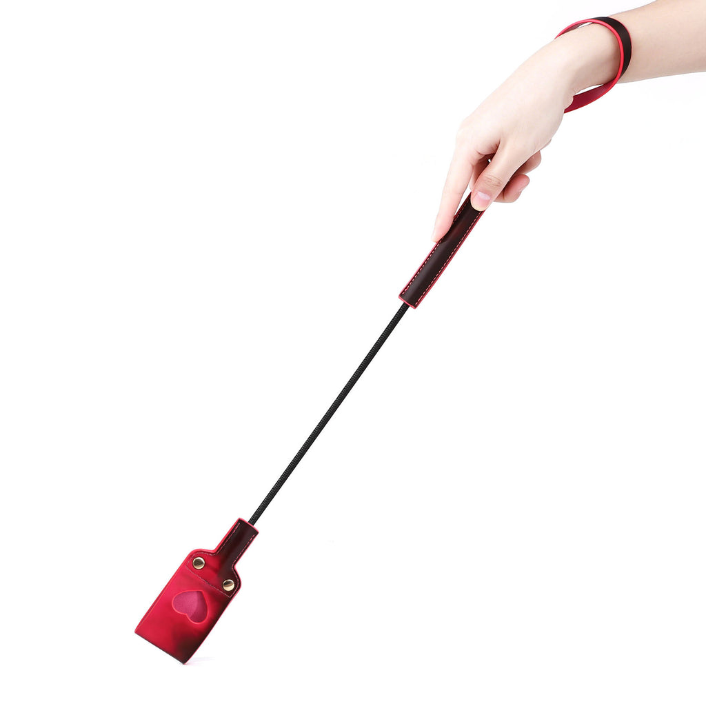 Temperature-Responsive Heart BDSM Riding Crop