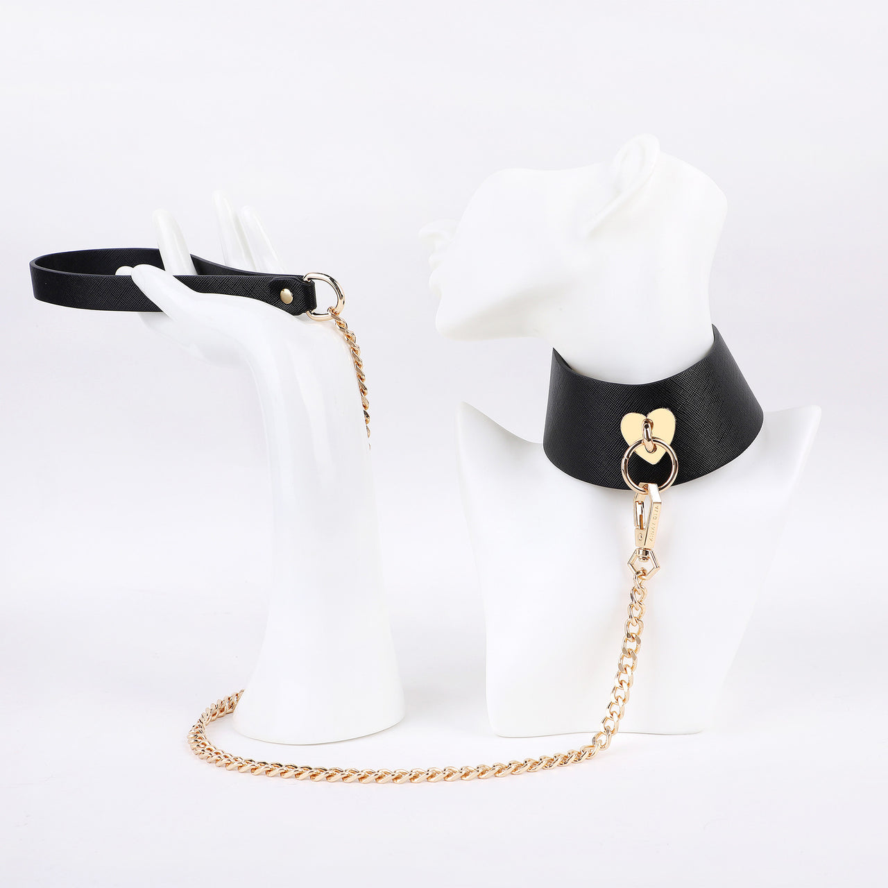 PU Leather Posture Collar and Leash BM106