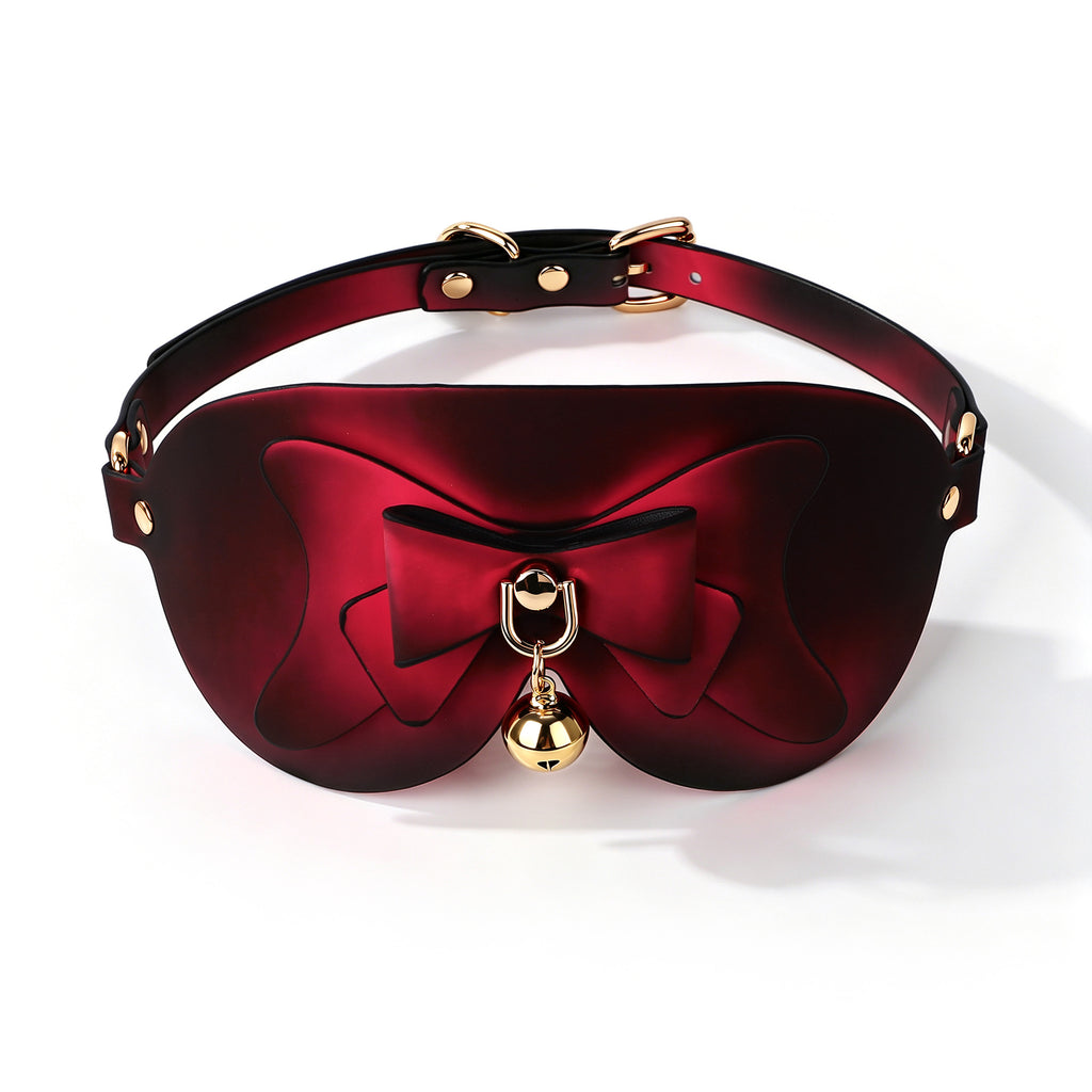 Temperature-Reactive Bow BDSM Blindfold
