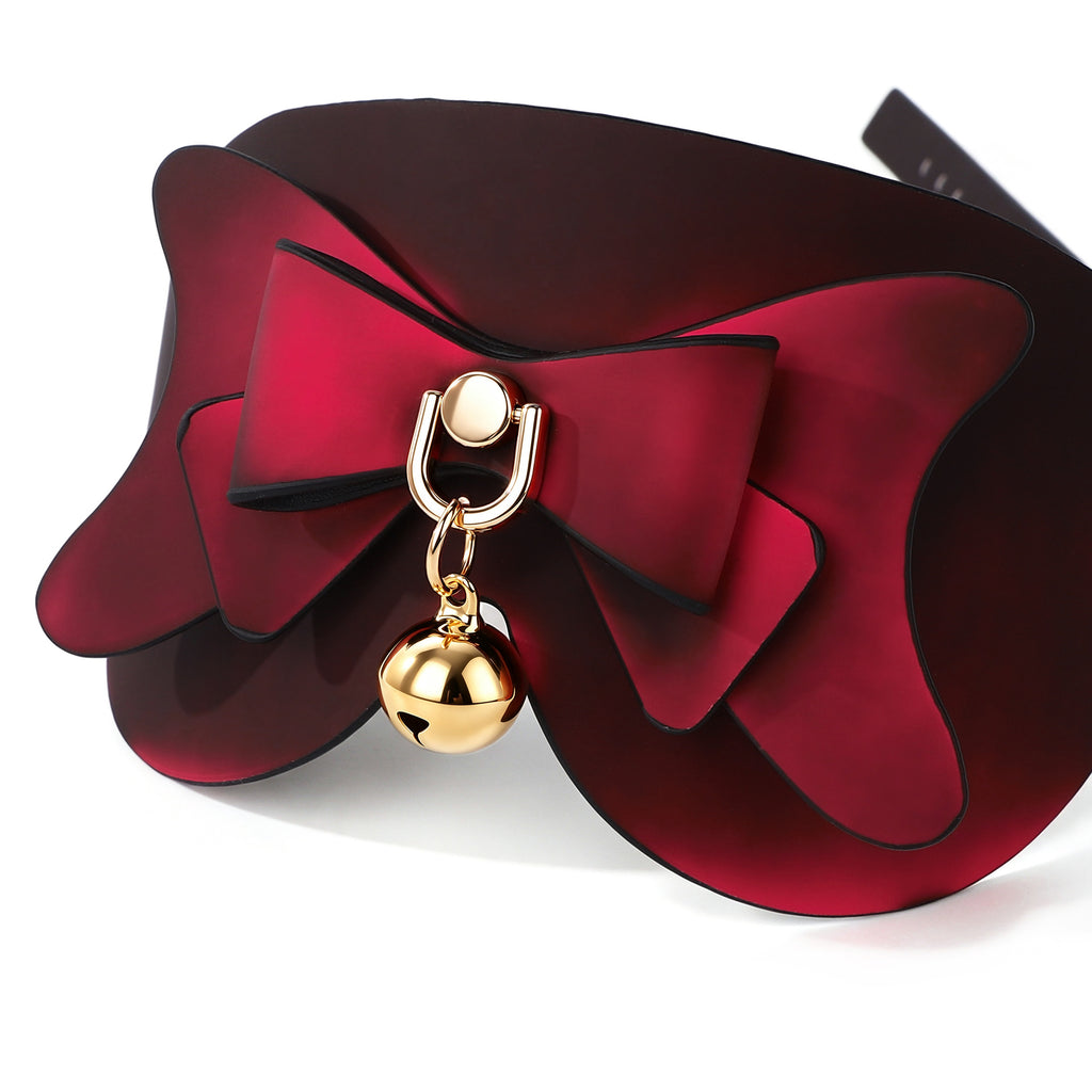 Temperature-Reactive Bow BDSM Blindfold