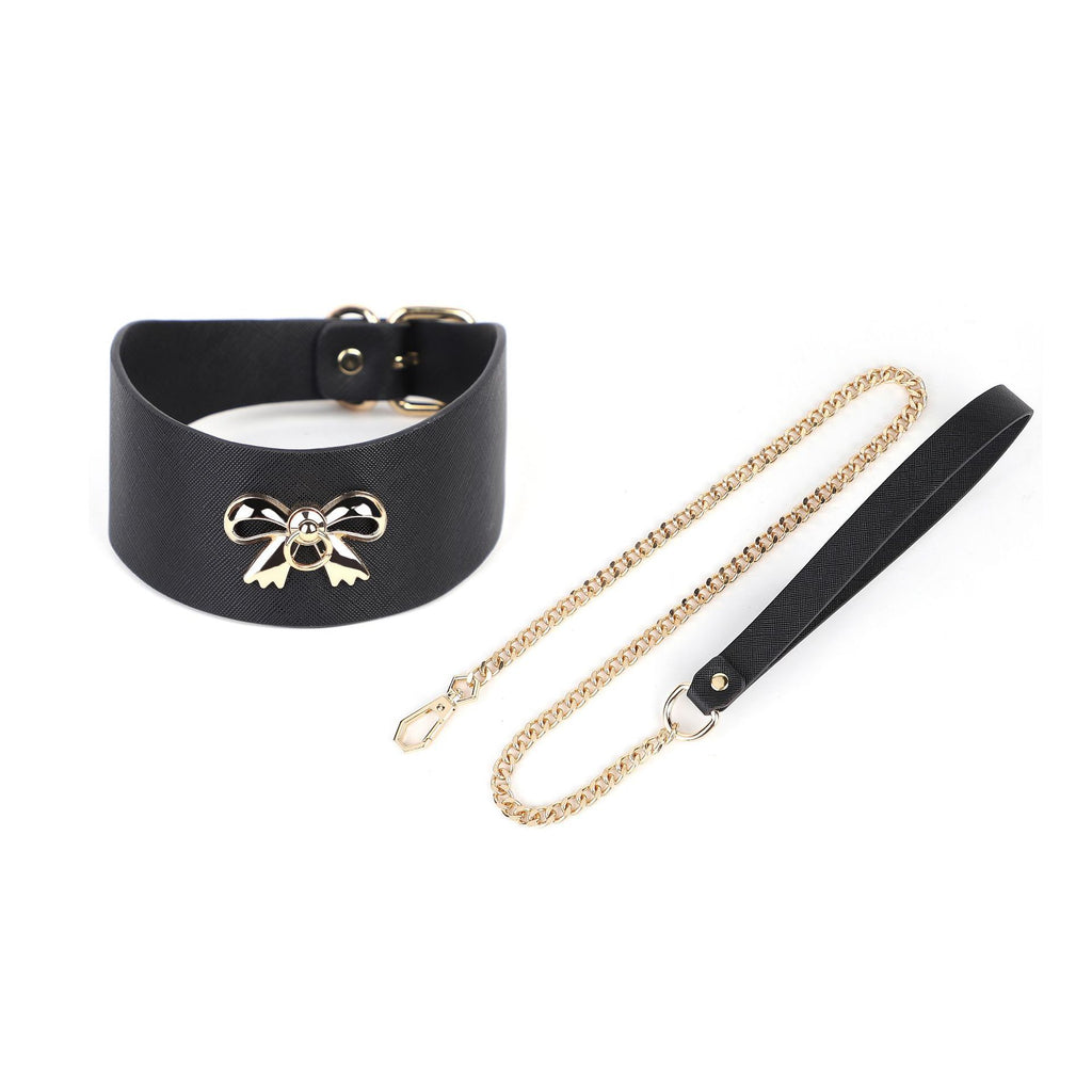 PU Leather Posture Collar and Leash BM106