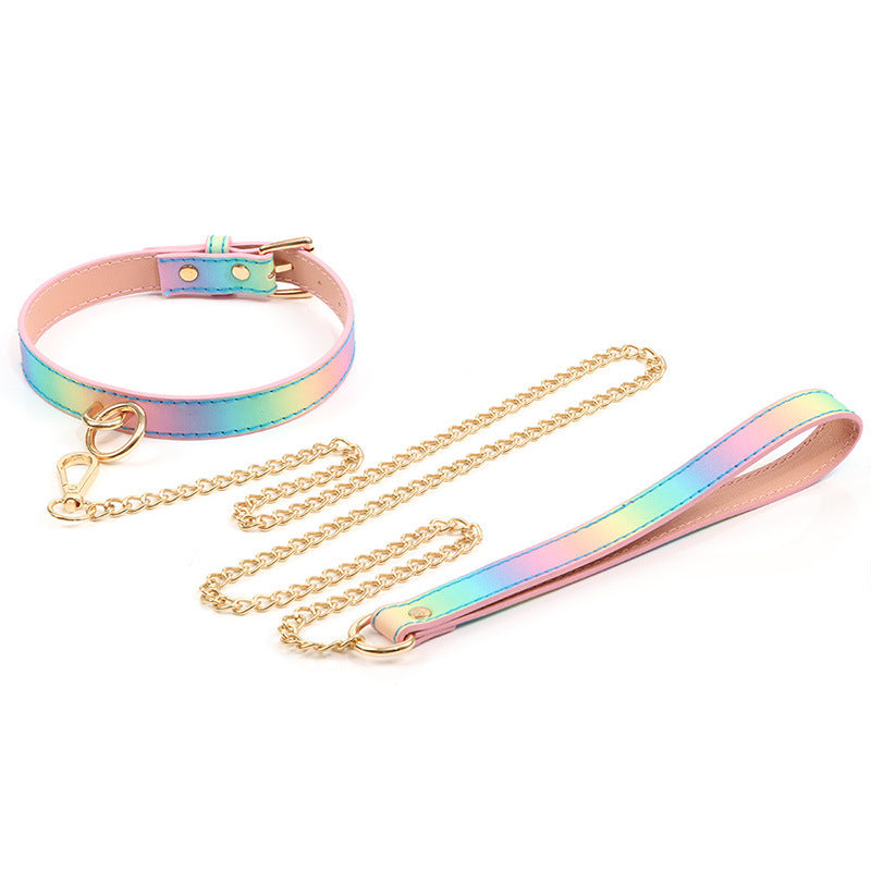 Rainbow 8-Piece BDSM Bondage Set BM113