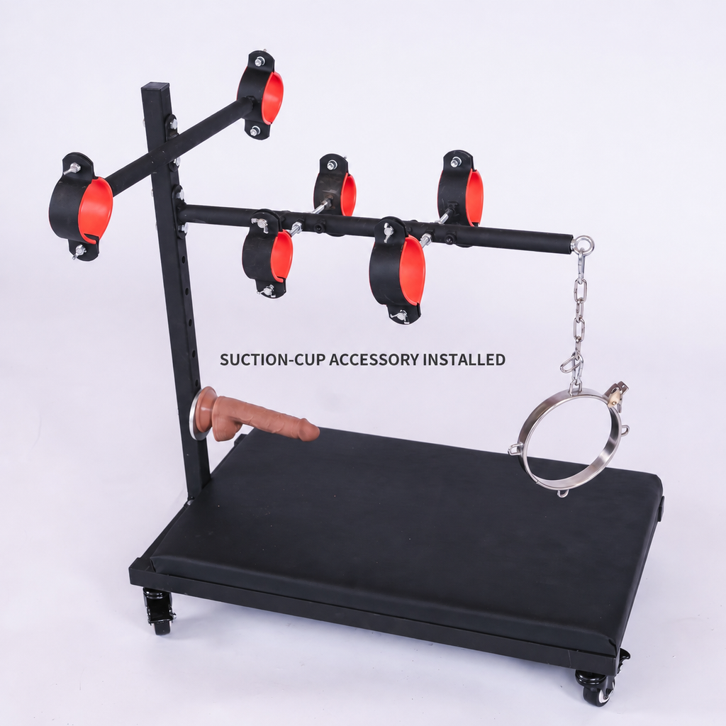 Mobile BDSM Pony-Play Restraint Platform