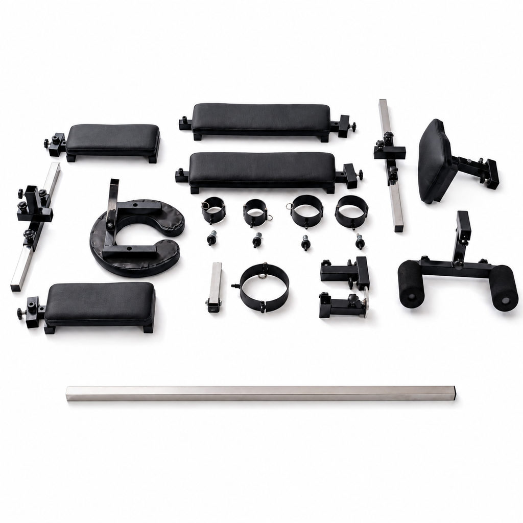 Modular BDSM Full-Body Restraint and Positioning Frame