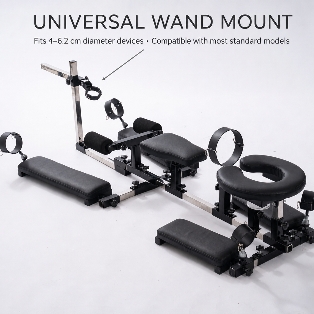 Modular BDSM Full-Body Restraint and Positioning Frame