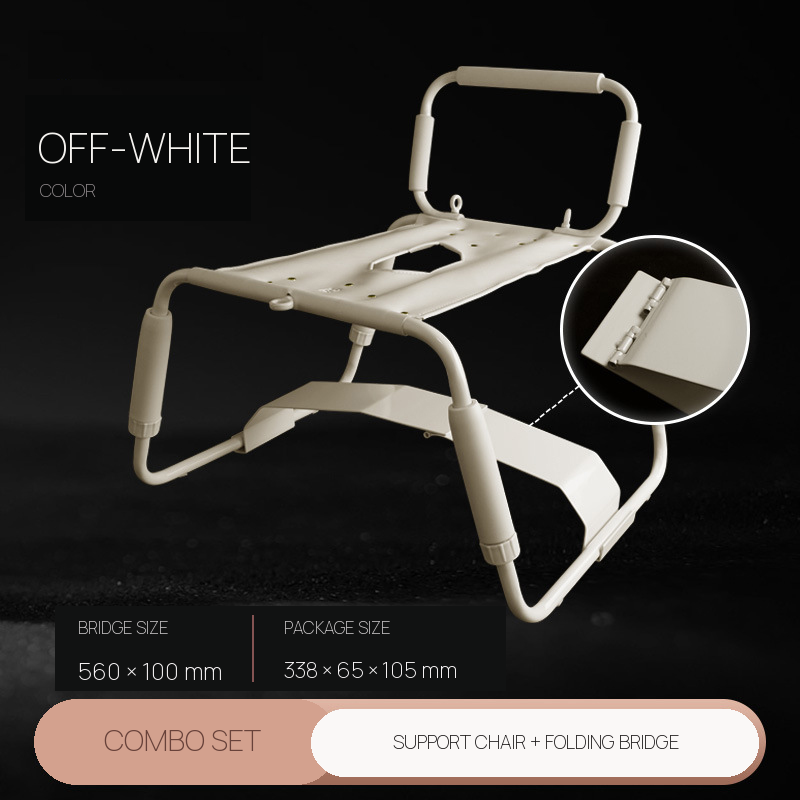 Adjustable Adult Positioning BDSM Chair and Foldable Arch Set BF52
