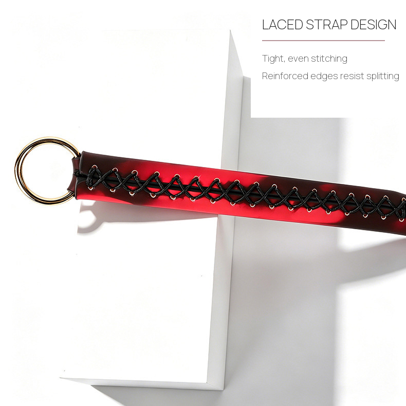 Thermochromic Willow Leaf BDSM Paddle Whip