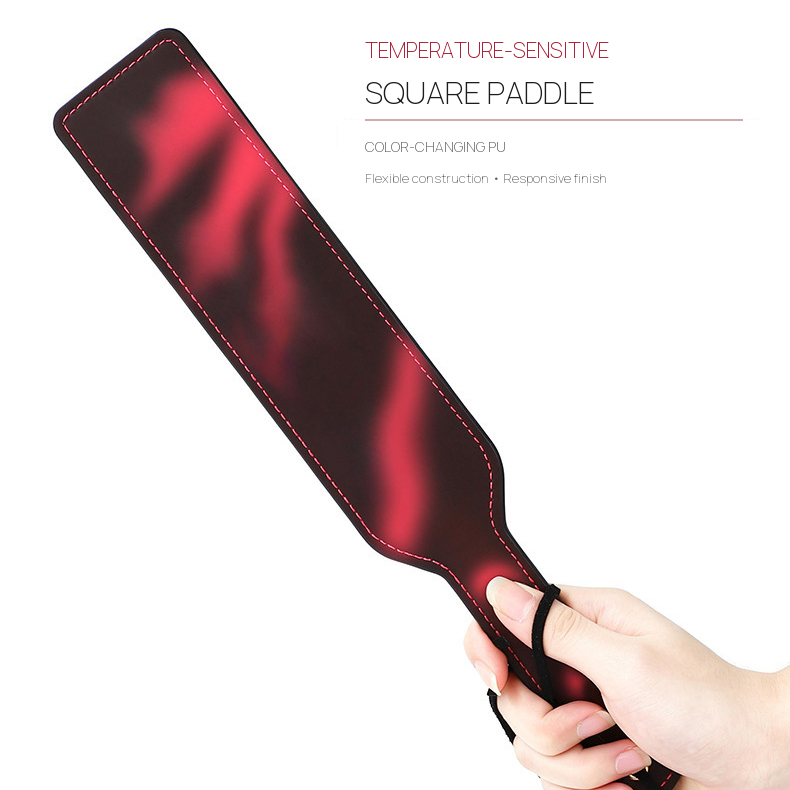 Thermochromic Square BDSM Paddle Whip BM126