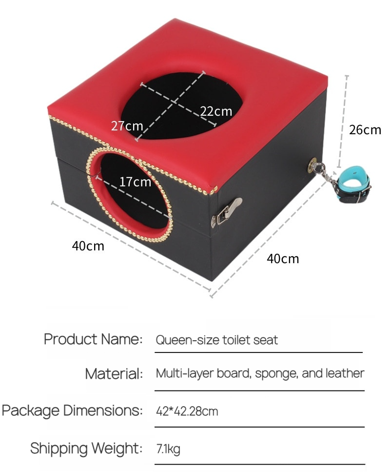 Padded Pillories Queening Stool for Face-Sitting BF26